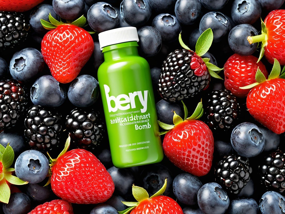 Berry-Green Antioxidant Bomb