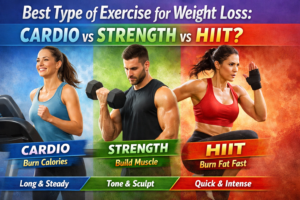 Best Type of Exercise for Weight Loss Cardio, Strength, or HIIT