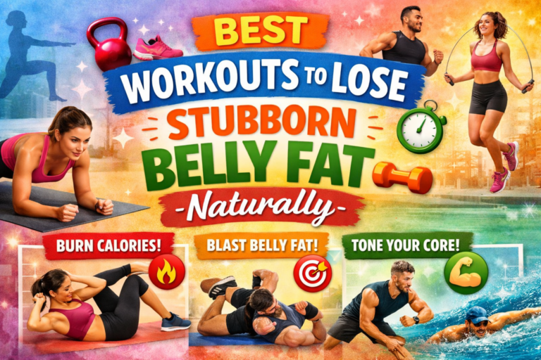 Best Workouts to Lose Stubborn Belly Fat Naturally