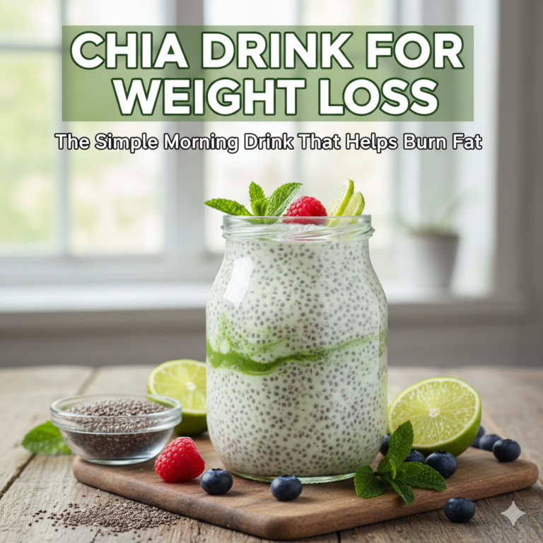 Chia Drink for Weight Loss: The Simple Morning Drink That Helps Burn Fat
