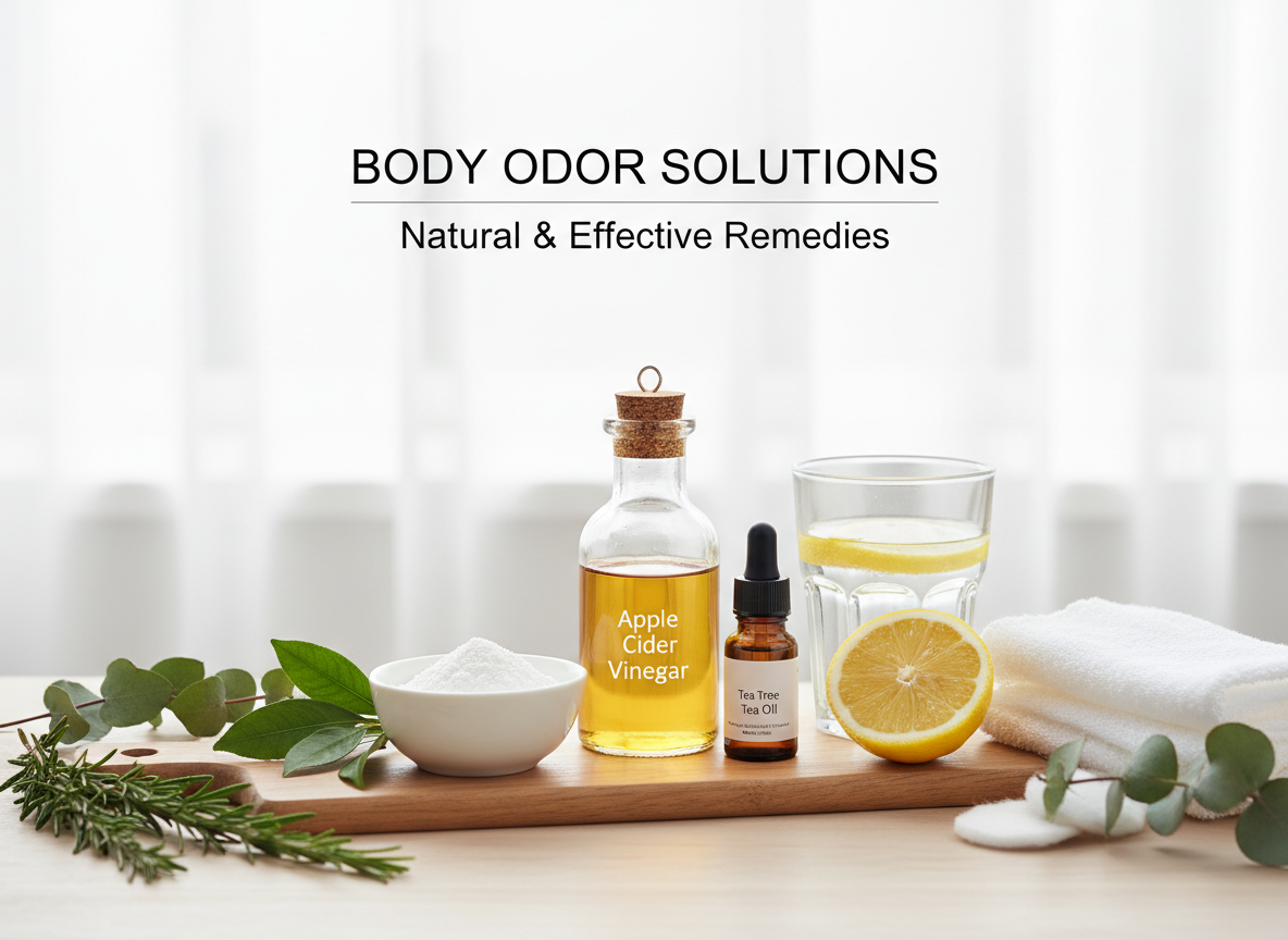 Natural Home Remedies for Body Odor