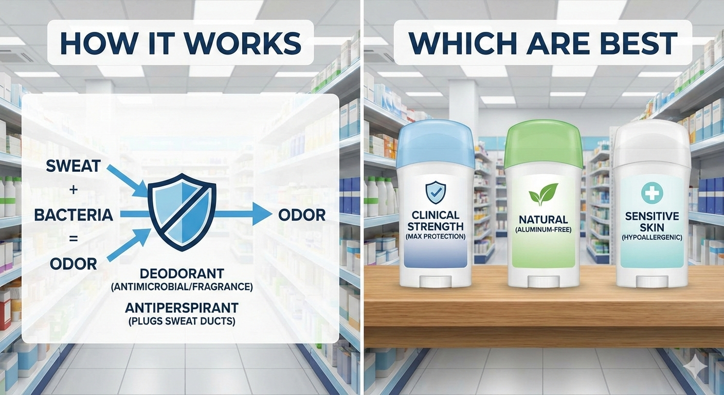 How Body Odour Deodorants Work and Which Ones Are Best