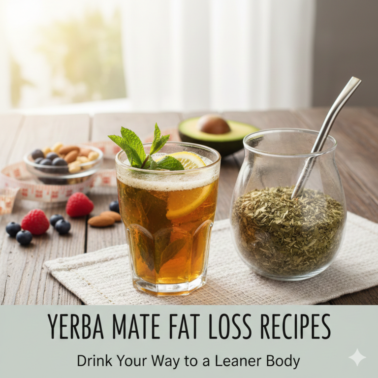 Yerba Mate Tea Recipes for Fat Loss: Drink Your Way to a Leaner Body
