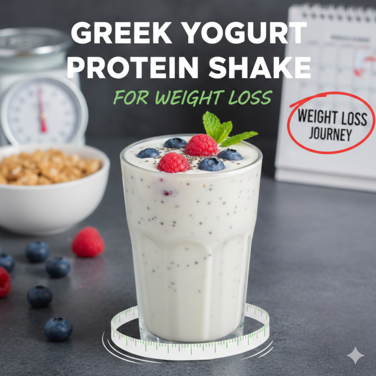 Greek Yogurt Protein Shake for Weight Loss