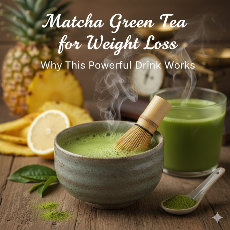 Matcha Green Tea for Weight Loss: Why This Powerful Drink Works?