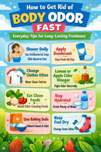 How to Get Rid of Body Odor Fast: Everyday Tips for Long-Lasting Freshness