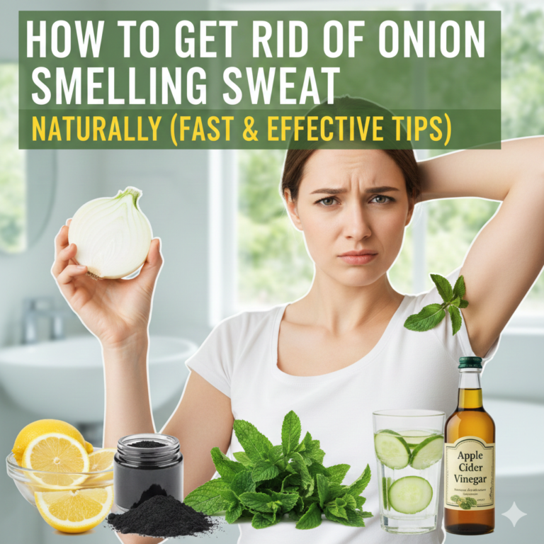 How to Get Rid of Onion Smelling Sweat Naturally (Fast & Effective Tips)