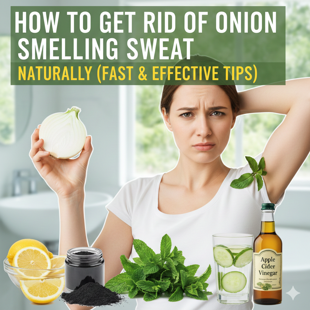 How to Get Rid of Onion Smelling Sweat Naturally (Fast & Effective Tips)