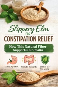 Slippery Elm for Constipation Relief How This Natural Fiber Supports Gut Health