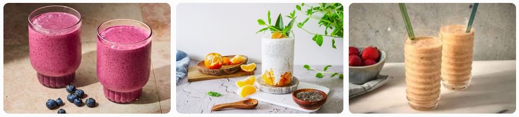 Smoothie with Chia Seeds for Weight Loss