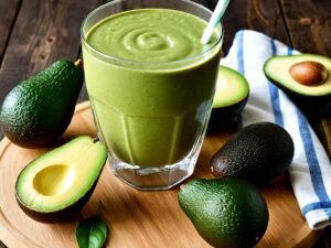Creamy Avocado Green Power Smoothie
