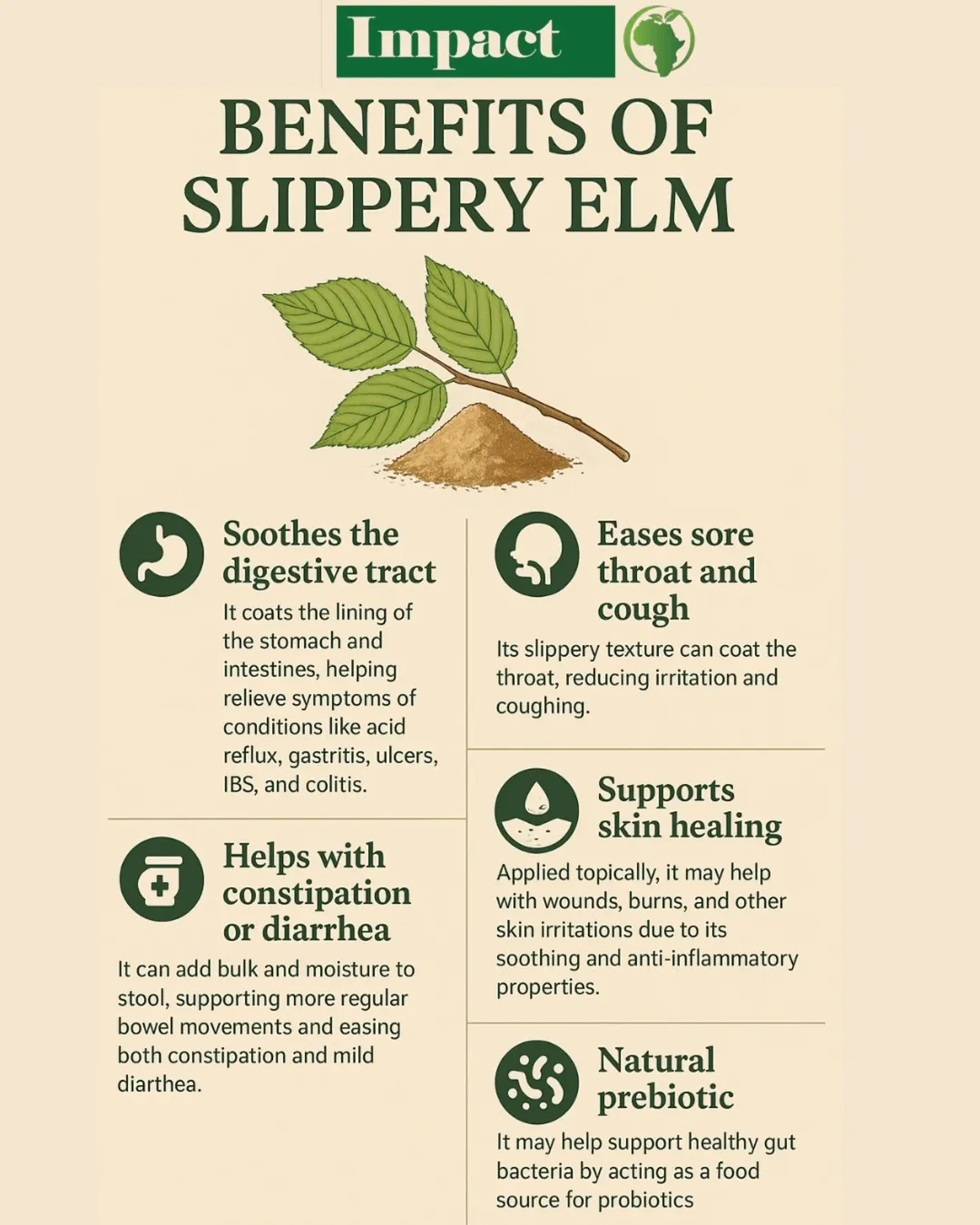 Slippery Elm for Constipation