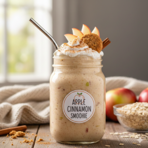 Apple Cinnamon Oatmeal Smoothie