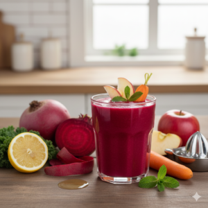 Beet Root Smoothie for Constipation Relief