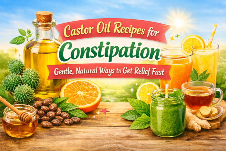 Castor Oil Recipes for Constipation: Gentle, Natural Ways to Get Relief Fast