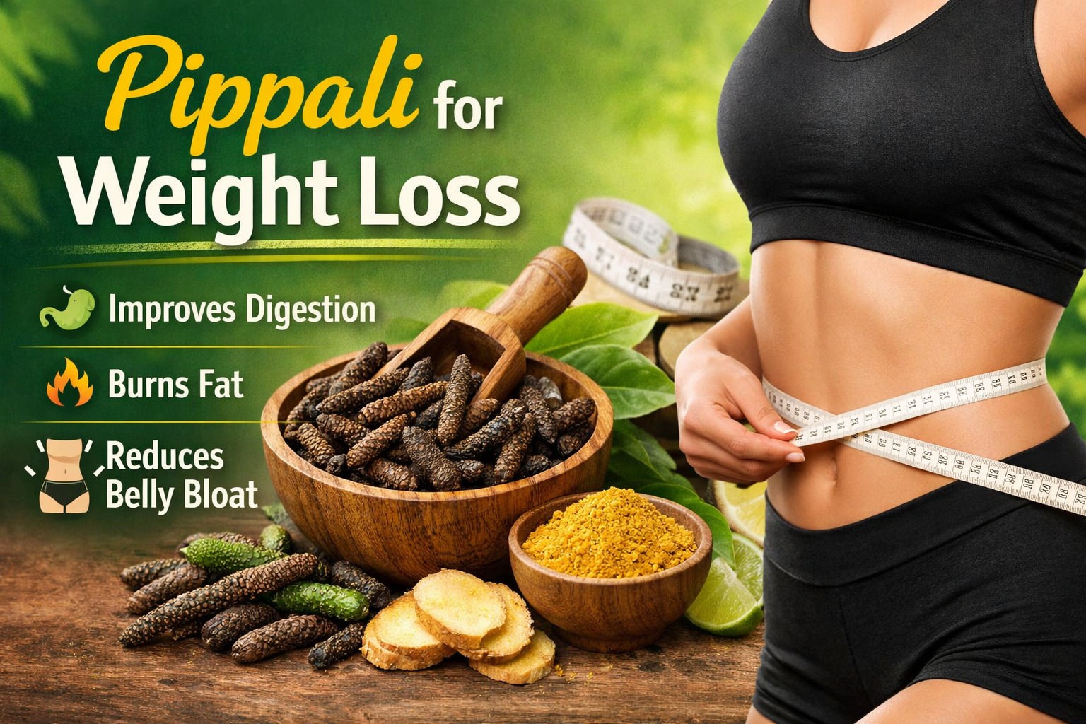 Pippali for Weight Loss: Improves Digestion, Burns Fat, and Reduces Belly Bloat