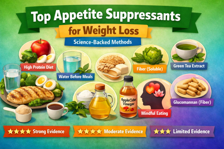 Top Appetite Suppressants for Weight Loss: Science-Backed Methods