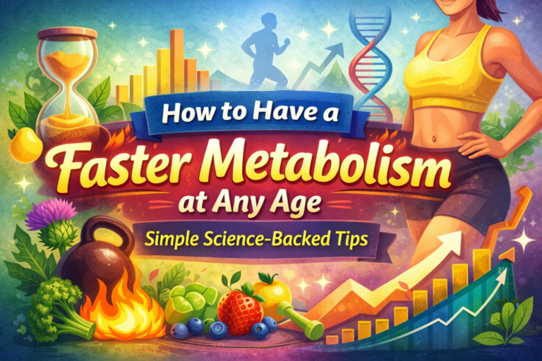 How to Have a Faster Metabolism at Any Age: Simple Science-Backed Tips