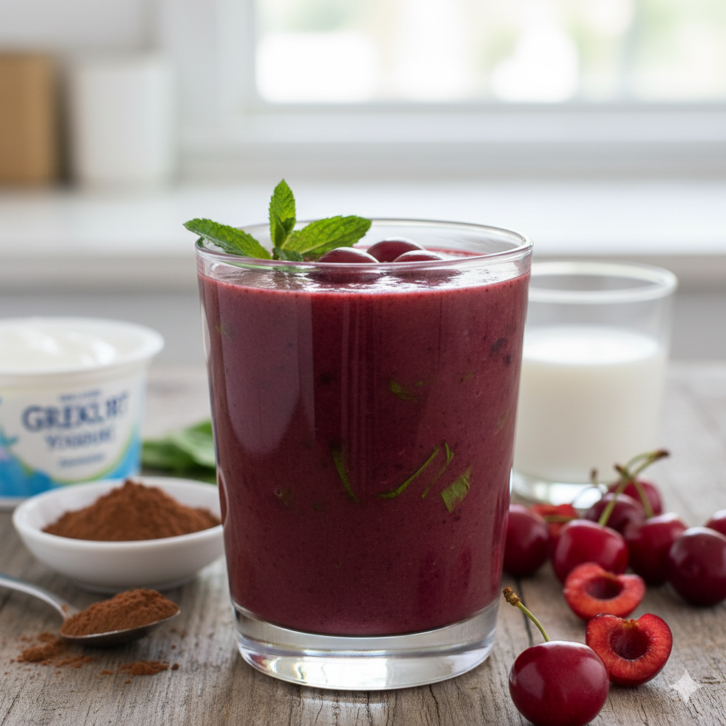 Cherries Smoothie for Weight Loss