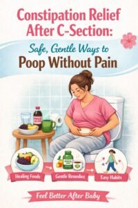 Constipation After a C-Section? What Helped Me Go Without Straining