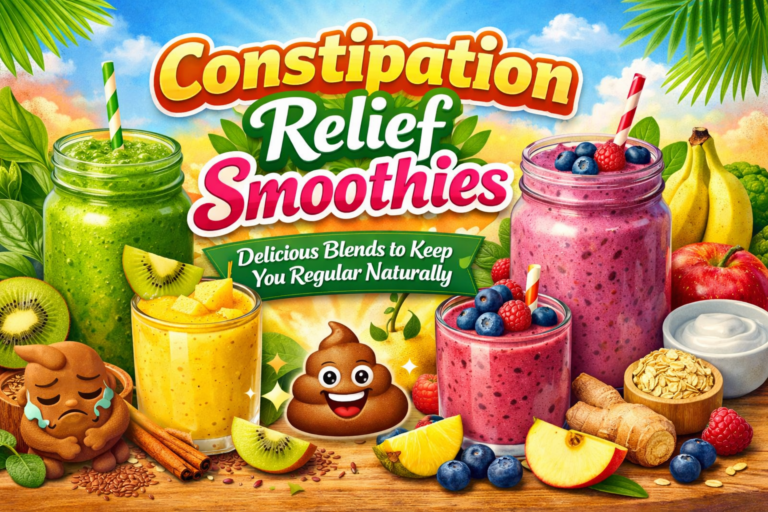 Constipation Relief Smoothies: Delicious Blends to Keep You Regular Naturally