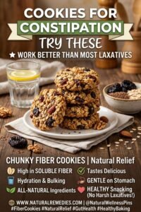 Cookies for Constipation Try These Work Better Than Most Laxatives
