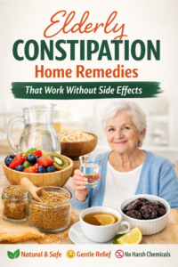 Elderly Constipation Home Remedies That Work Without Side Effects