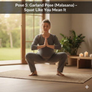 Pose 5: Garland Pose (Malasana) – Squat Like You Mean It