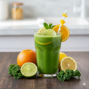 citrus kale shake for weight loss