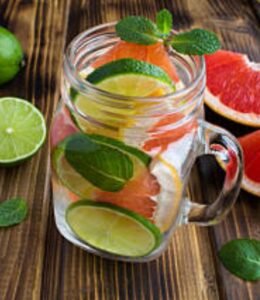 Grapefruit Mint Detox Water