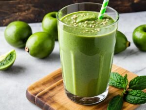 Green Machine Oatmeal Smoothie