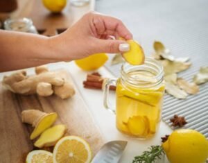 Lemon Ginger Detox Water