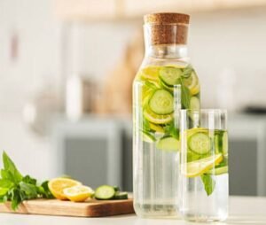 Lemon and Cucumber Detox Water