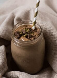 Matcha Chocolate Chia Smoothie