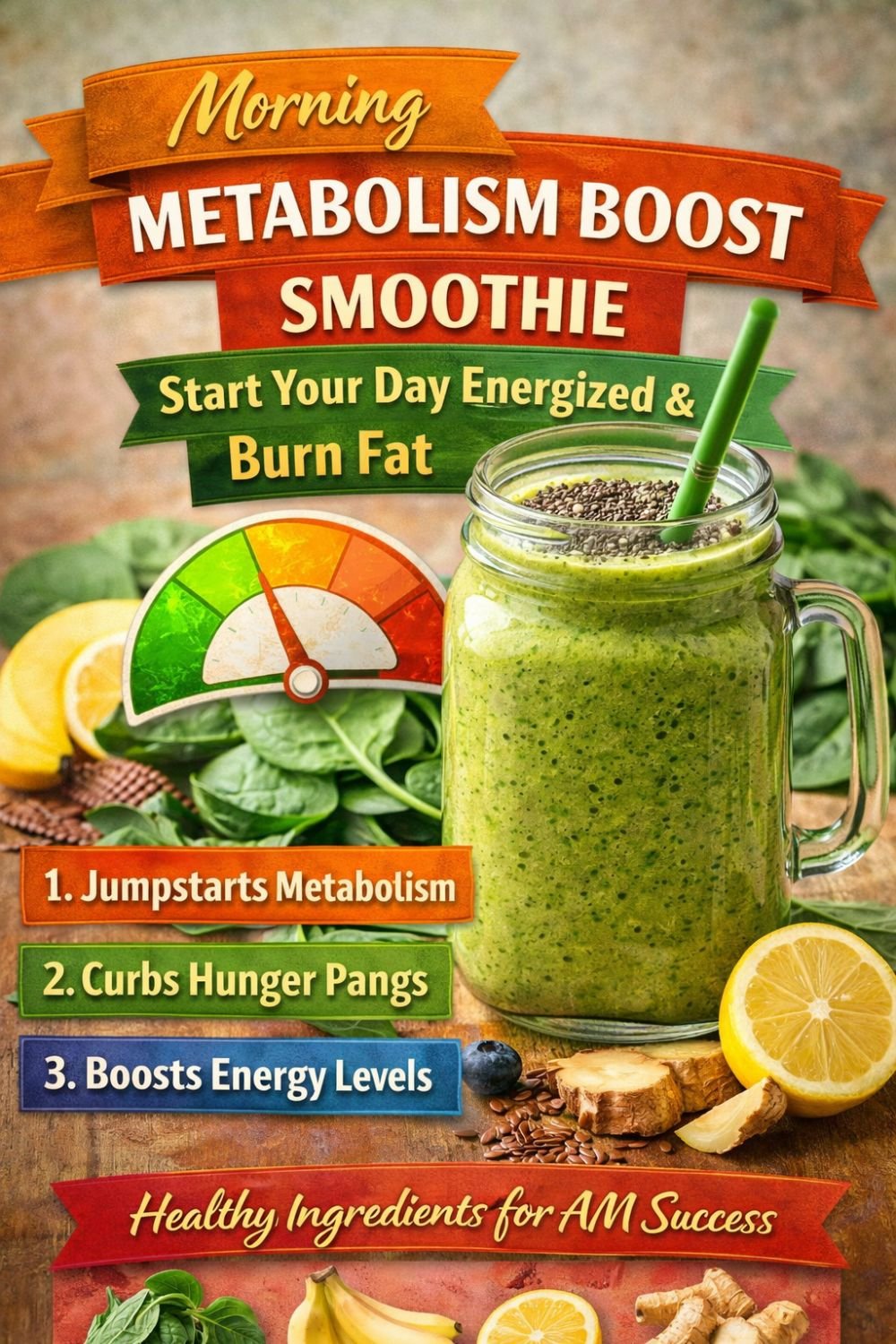 Morning Metabolism Boost Smoothie