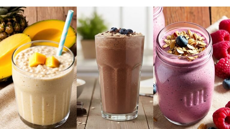 Oatmeal Shakes to Lose Weight