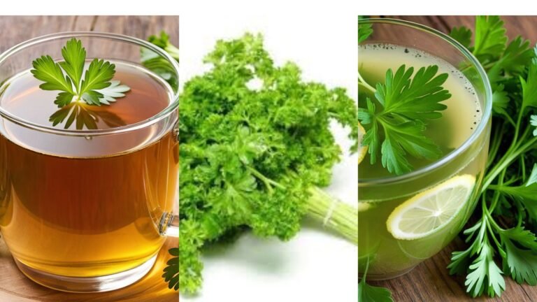 Parsley Tea for Weight Loss
