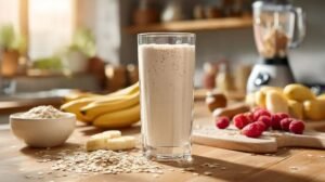 Peanut Butter Banana Power Smoothie for Weight Loss