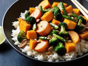 Quick Dinner Pumpkin Stir-Fry for Constipstion
