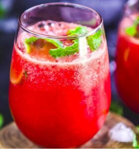 Watermelon and Ginger Juice