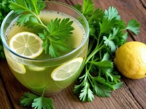 Parsley Lemon Tea for Weight Loss