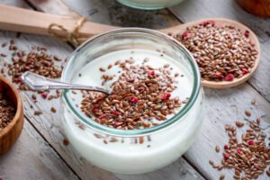 Flaxseed Yogurt for Constipation