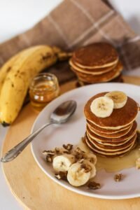Banana pancakes for constipation