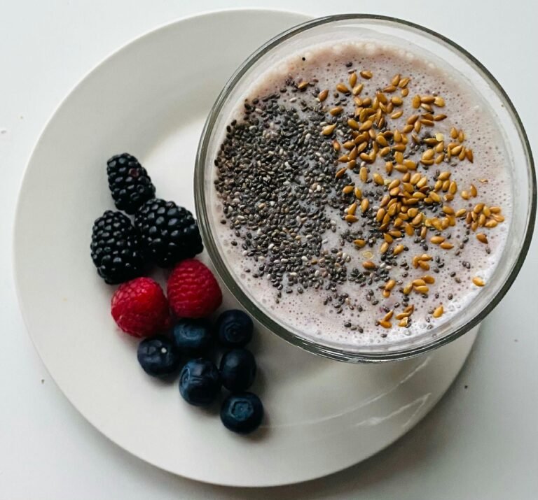 Flaxseed Smoothie for Constipation
