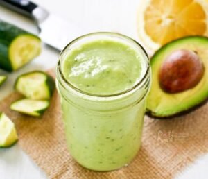 Avocado Cucumber Smoothie
