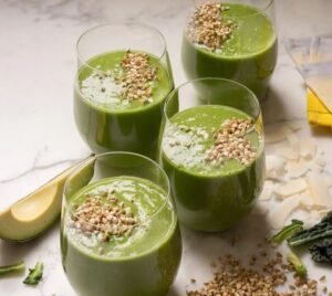 Avocado Pineapple Kale Smoothie