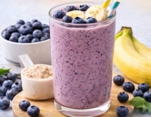 Blueberry Banana Weight Loss Smoothie