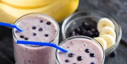 Blue Berry Banana Smoothie for Weight Loss