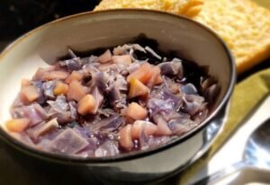 Cabbage and Apple Soup for Constipation