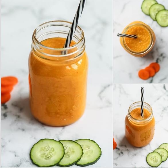 Carrot Cucumber Smoothie